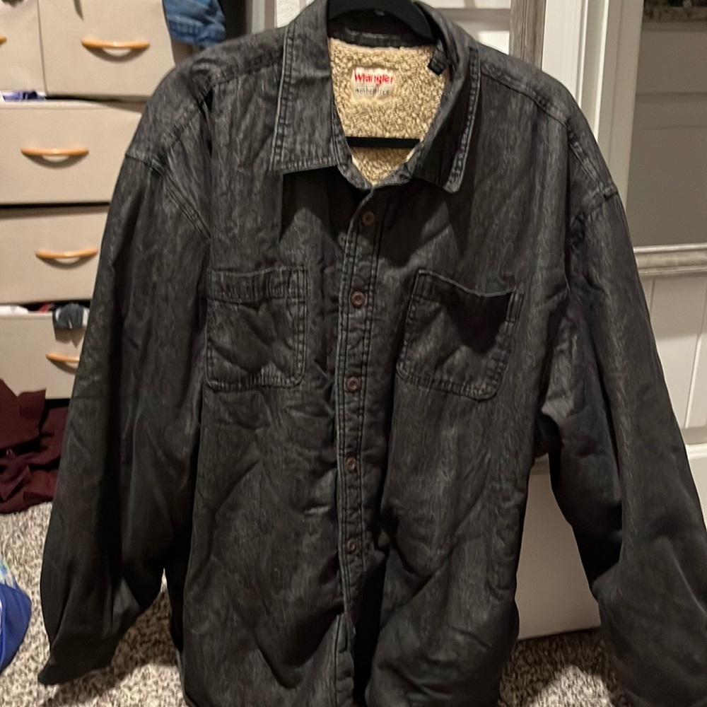 Wrangler Authentics Button Down Jacket - image 1